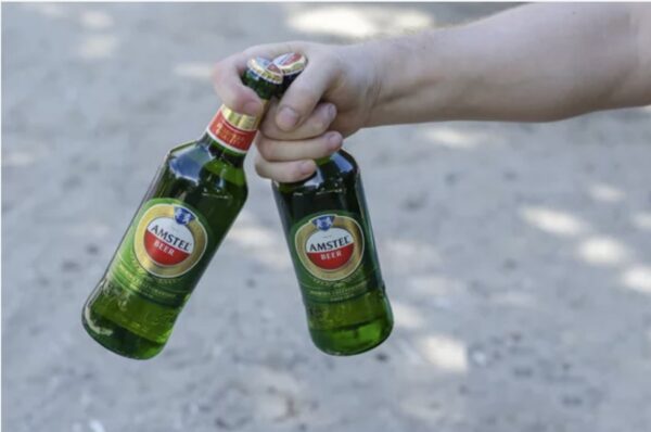 AMSTEL beer- 33 cl can - Image 2